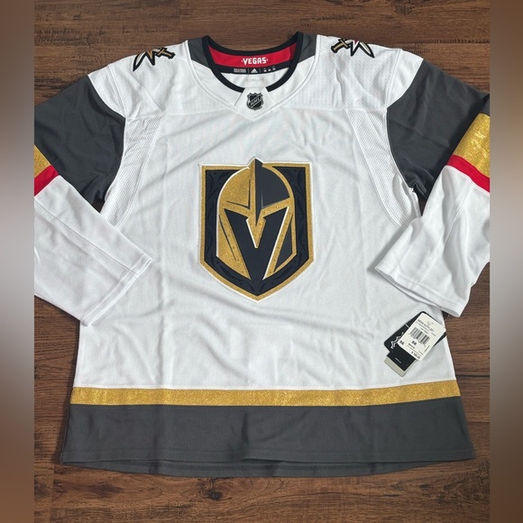 Adidas NHL Las Vegas Knights Jersey ‘White Gray’ (size mens 56/XXL)